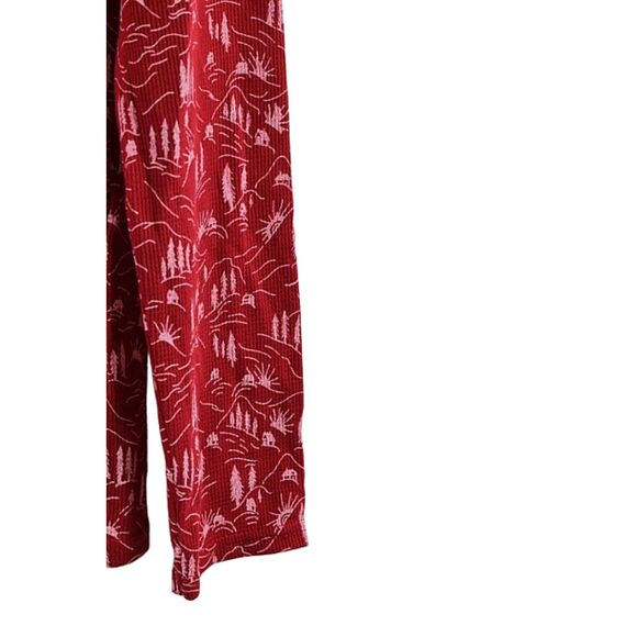 Columbia Sportswear Red Nature Women's Long Sleeve Shirt Top Pullover Large 040 - Picture 5 of 6